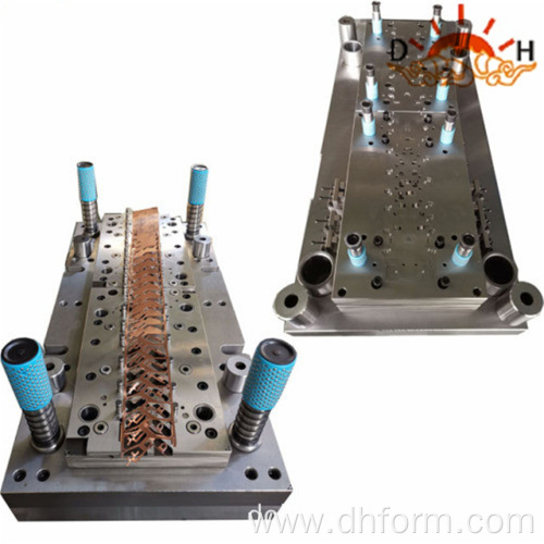 Custom precision punch press mold for metal parts